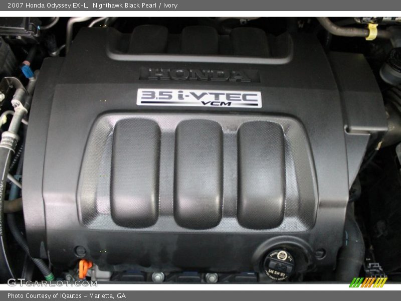 Nighthawk Black Pearl / Ivory 2007 Honda Odyssey EX-L