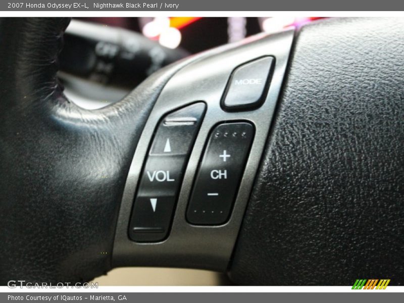 Nighthawk Black Pearl / Ivory 2007 Honda Odyssey EX-L