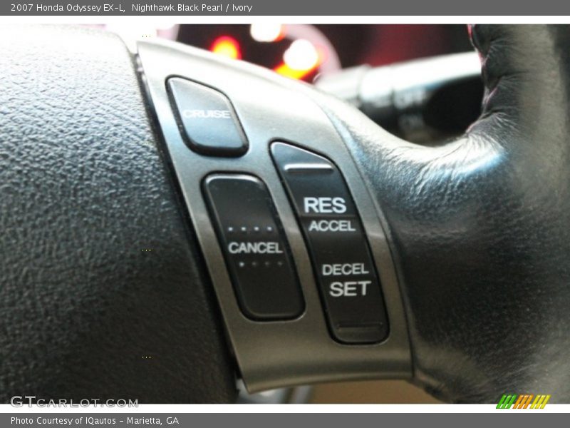 Nighthawk Black Pearl / Ivory 2007 Honda Odyssey EX-L