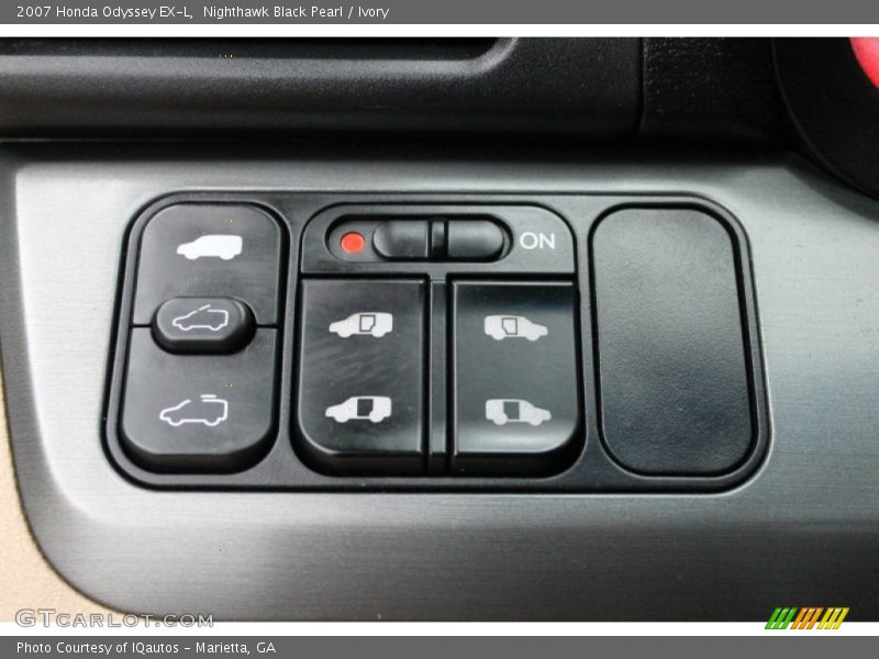 Nighthawk Black Pearl / Ivory 2007 Honda Odyssey EX-L