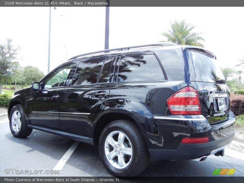 Black / Macadamia 2008 Mercedes-Benz GL 450 4Matic