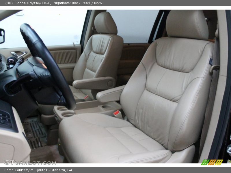Nighthawk Black Pearl / Ivory 2007 Honda Odyssey EX-L