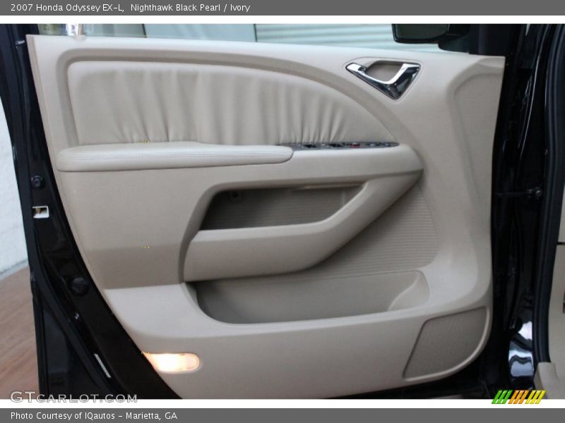 Nighthawk Black Pearl / Ivory 2007 Honda Odyssey EX-L