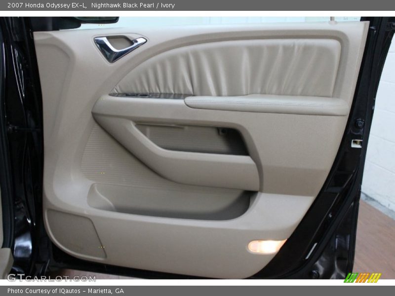 Nighthawk Black Pearl / Ivory 2007 Honda Odyssey EX-L