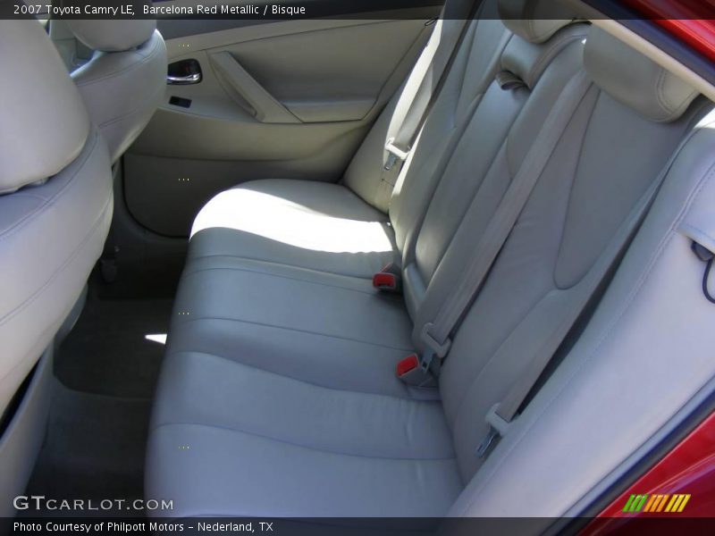 Barcelona Red Metallic / Bisque 2007 Toyota Camry LE