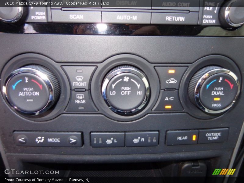 Copper Red Mica / Sand 2010 Mazda CX-9 Touring AWD