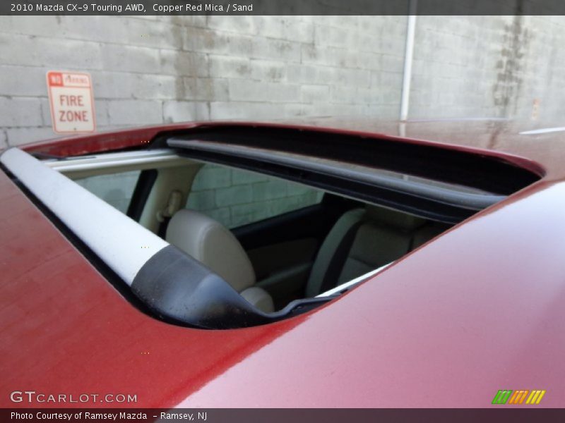 Copper Red Mica / Sand 2010 Mazda CX-9 Touring AWD