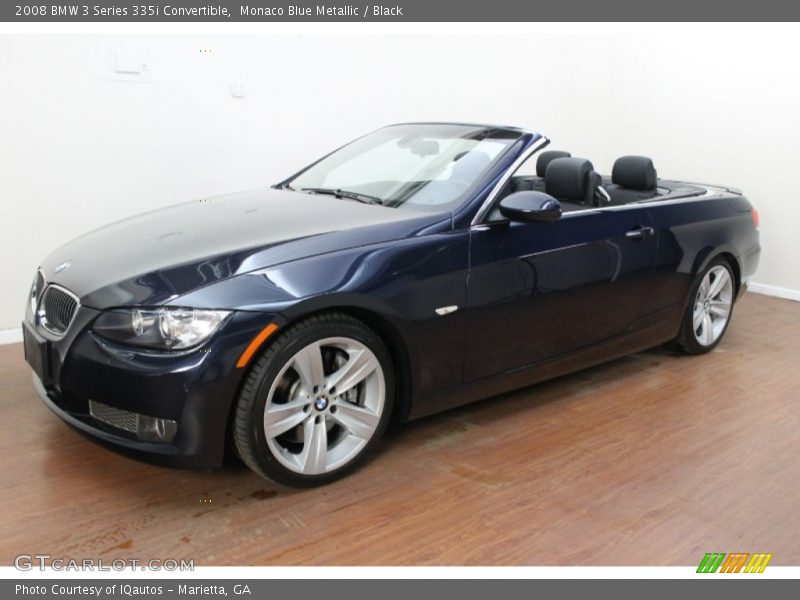 Front 3/4 View of 2008 3 Series 335i Convertible