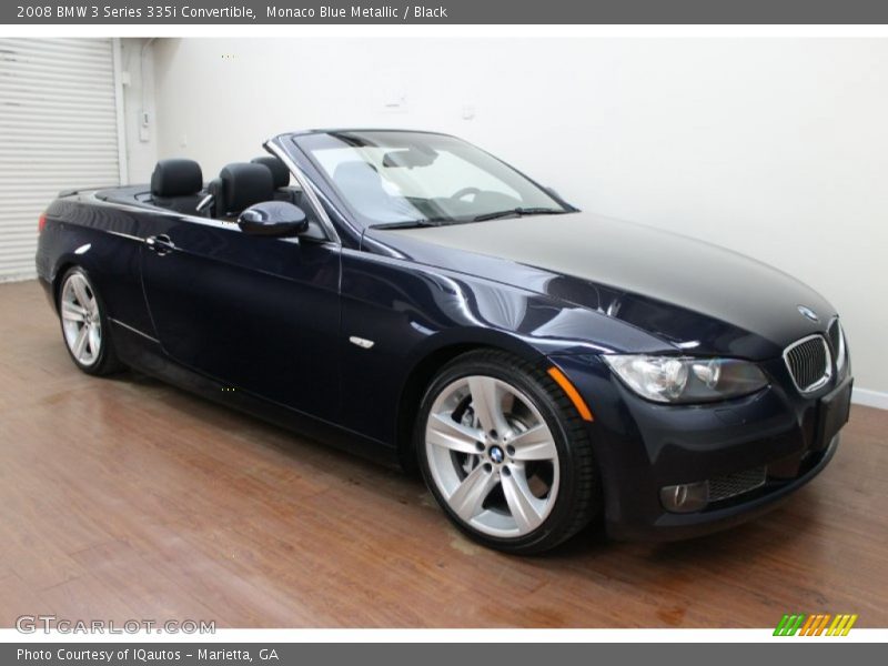 Front 3/4 View of 2008 3 Series 335i Convertible