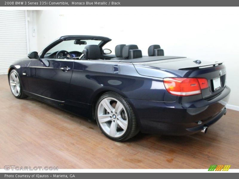  2008 3 Series 335i Convertible Monaco Blue Metallic