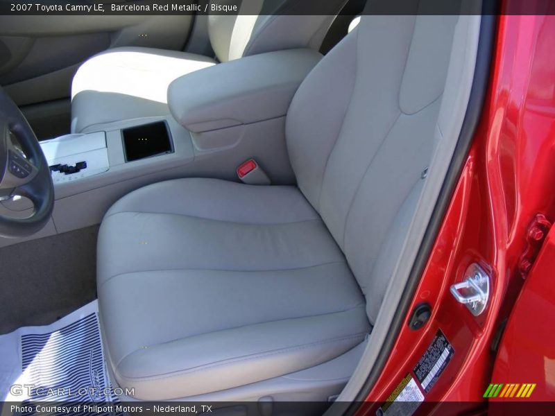 Barcelona Red Metallic / Bisque 2007 Toyota Camry LE
