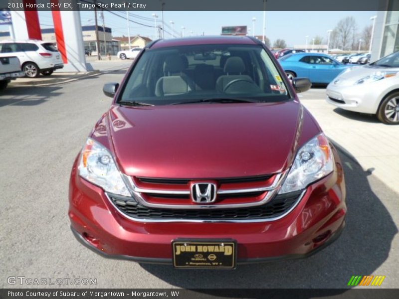 Tango Red Pearl / Gray 2010 Honda CR-V EX