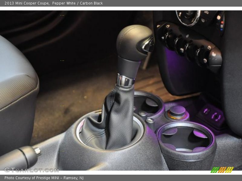 Pepper White / Carbon Black 2013 Mini Cooper Coupe