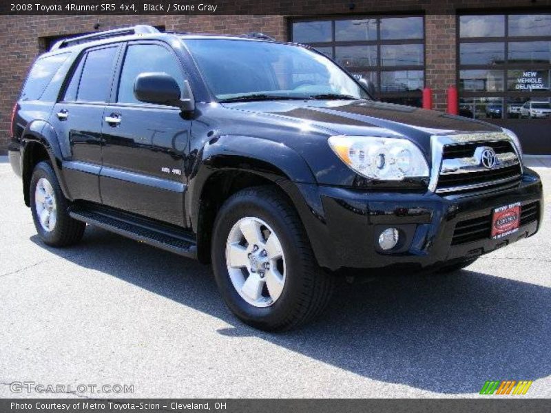 Black / Stone Gray 2008 Toyota 4Runner SR5 4x4