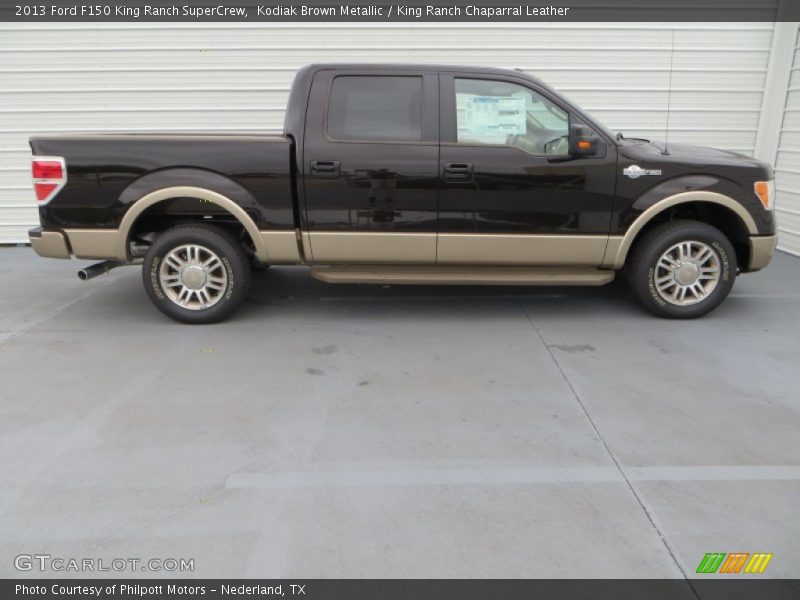 Kodiak Brown Metallic / King Ranch Chaparral Leather 2013 Ford F150 King Ranch SuperCrew