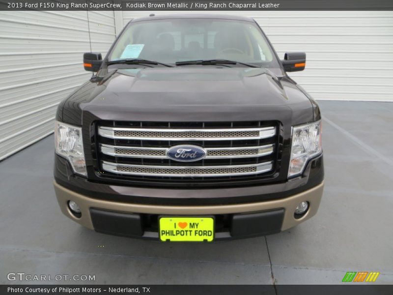 Kodiak Brown Metallic / King Ranch Chaparral Leather 2013 Ford F150 King Ranch SuperCrew