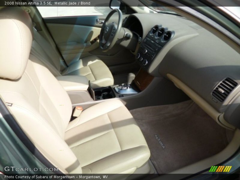 Metallic Jade / Blond 2008 Nissan Altima 3.5 SE