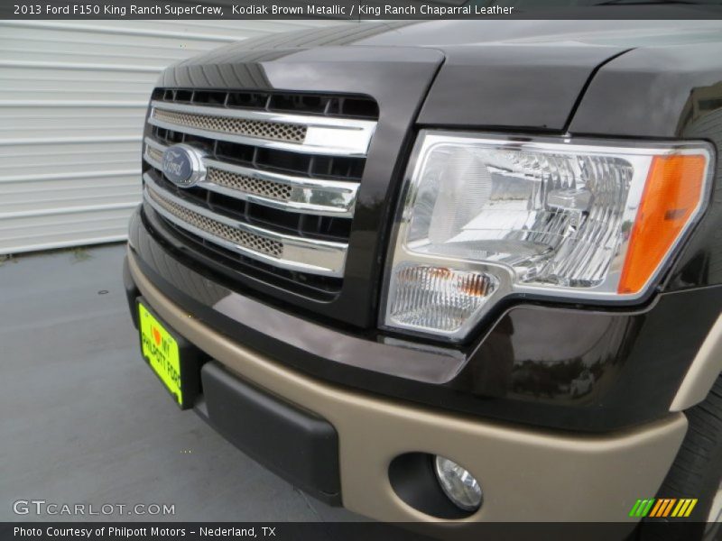 Kodiak Brown Metallic / King Ranch Chaparral Leather 2013 Ford F150 King Ranch SuperCrew