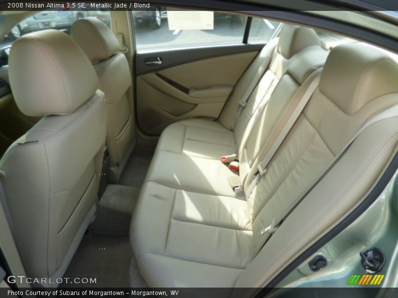 Metallic Jade / Blond 2008 Nissan Altima 3.5 SE