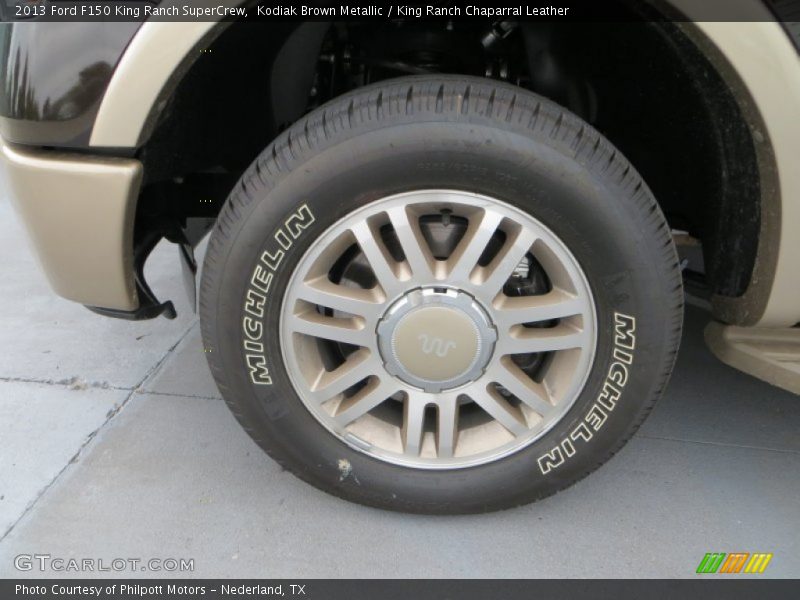 Kodiak Brown Metallic / King Ranch Chaparral Leather 2013 Ford F150 King Ranch SuperCrew