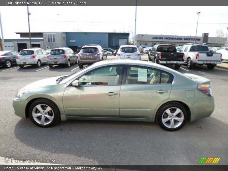 Metallic Jade / Blond 2008 Nissan Altima 3.5 SE