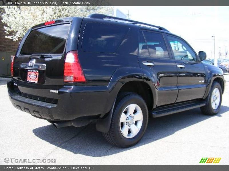 Black / Stone Gray 2008 Toyota 4Runner SR5 4x4
