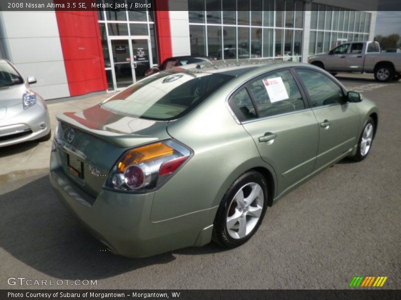Metallic Jade / Blond 2008 Nissan Altima 3.5 SE