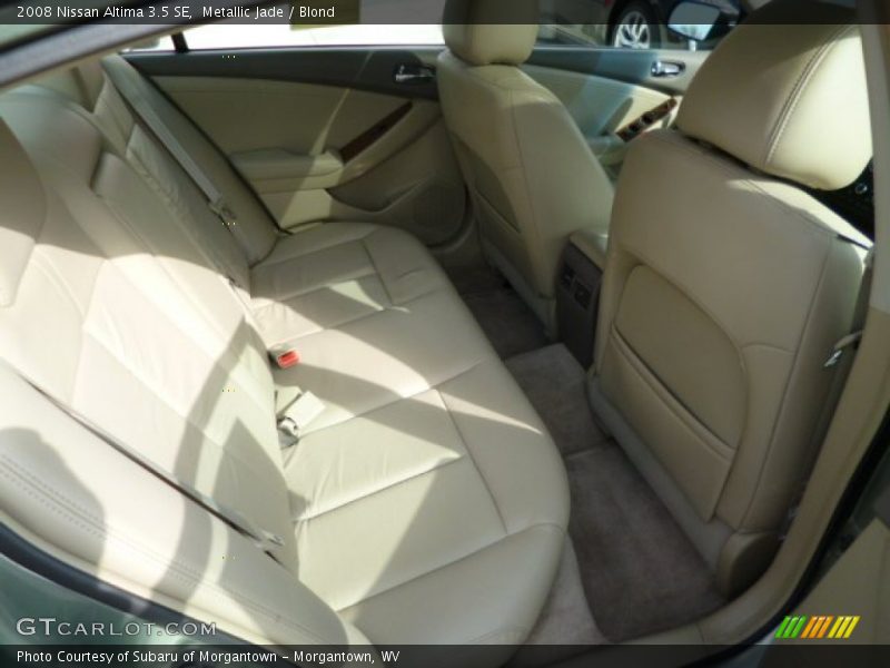 Metallic Jade / Blond 2008 Nissan Altima 3.5 SE