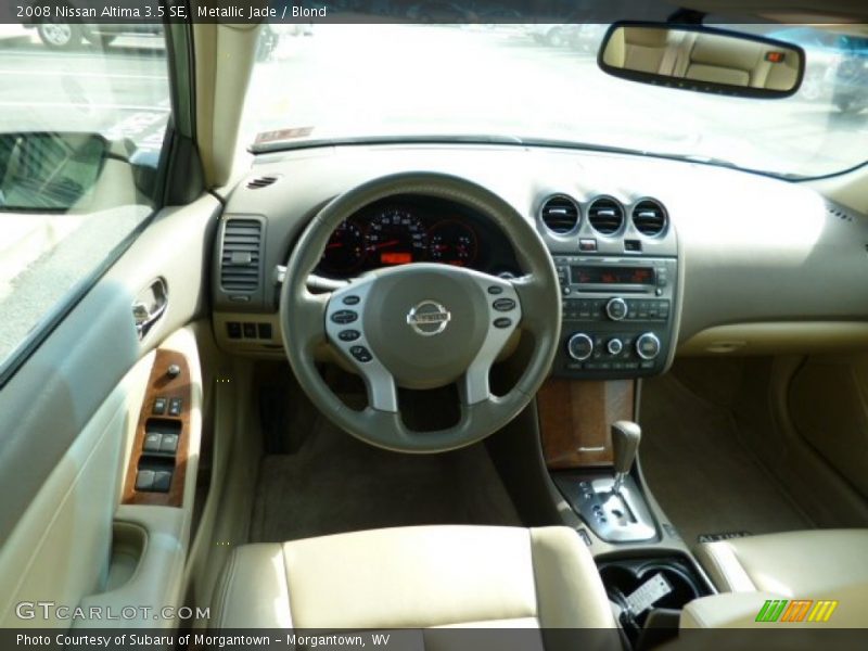 Metallic Jade / Blond 2008 Nissan Altima 3.5 SE
