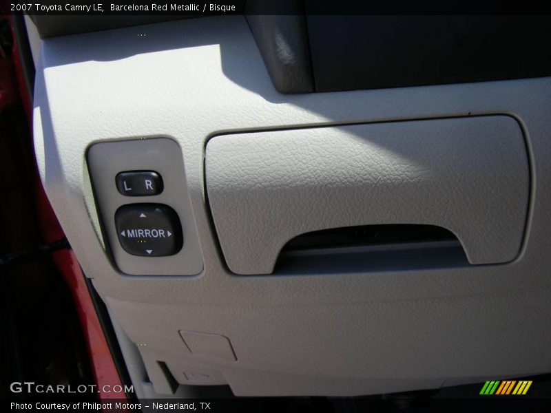 Barcelona Red Metallic / Bisque 2007 Toyota Camry LE