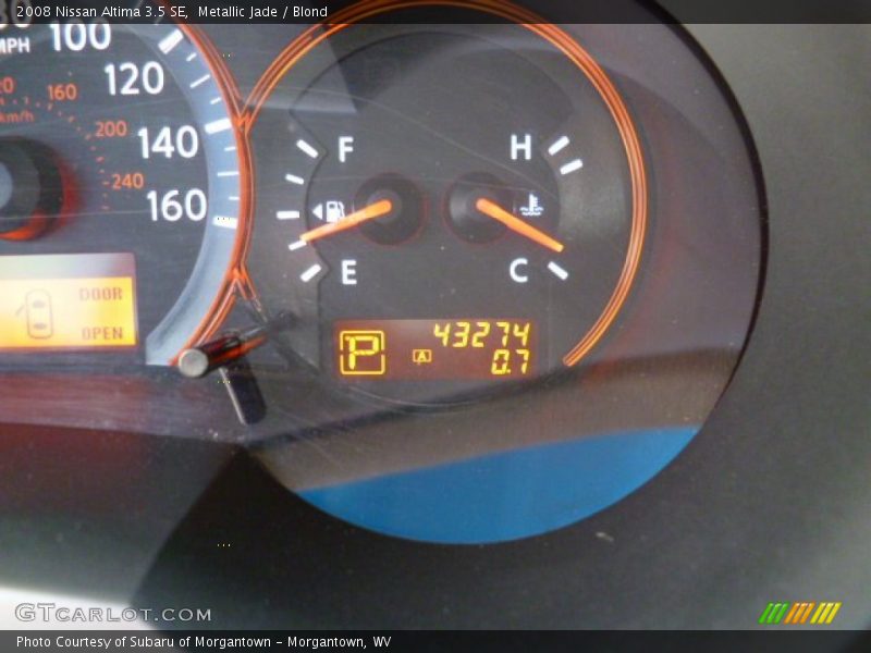 Metallic Jade / Blond 2008 Nissan Altima 3.5 SE