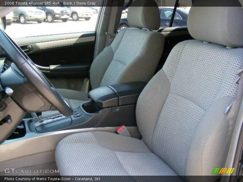 Black / Stone Gray 2008 Toyota 4Runner SR5 4x4