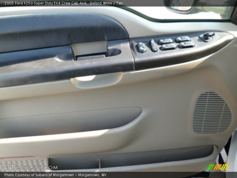 Oxford White / Tan 2005 Ford F250 Super Duty FX4 Crew Cab 4x4