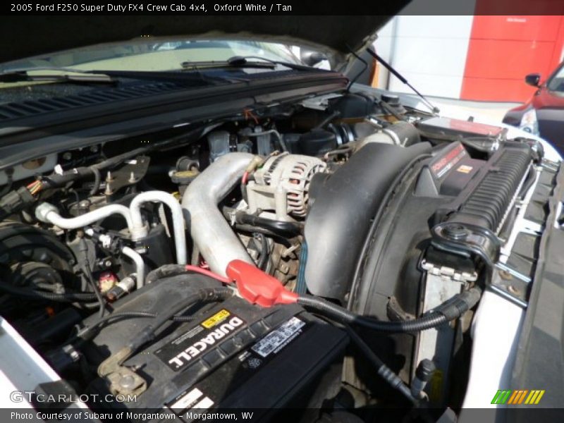 Oxford White / Tan 2005 Ford F250 Super Duty FX4 Crew Cab 4x4