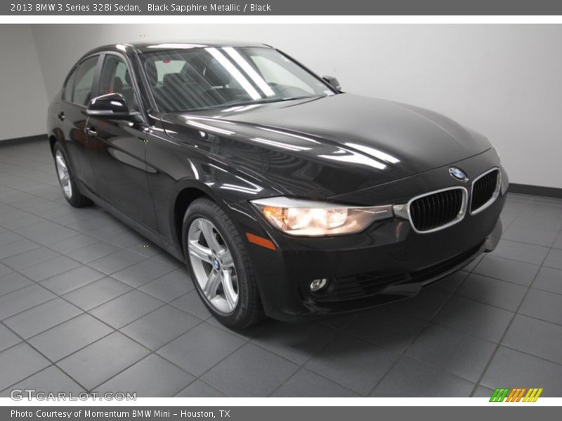 Black Sapphire Metallic / Black 2013 BMW 3 Series 328i Sedan