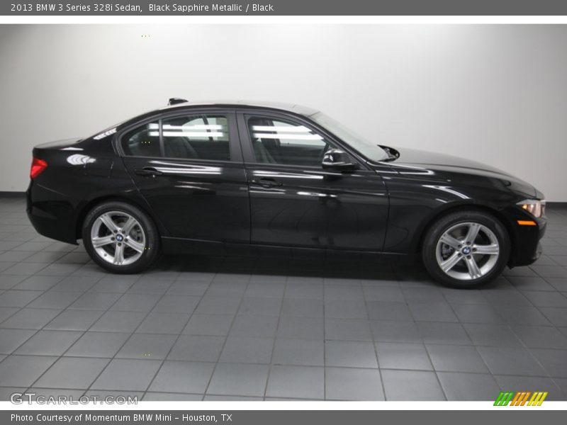 Black Sapphire Metallic / Black 2013 BMW 3 Series 328i Sedan