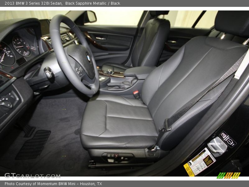 Black Sapphire Metallic / Black 2013 BMW 3 Series 328i Sedan