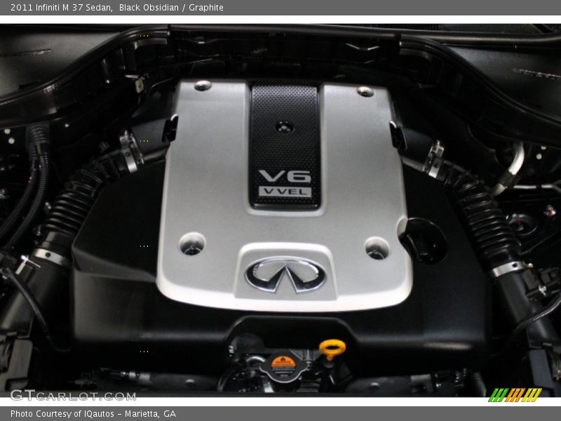 Black Obsidian / Graphite 2011 Infiniti M 37 Sedan