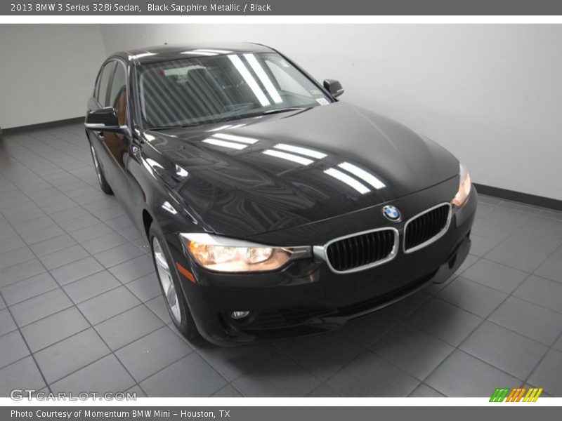 Black Sapphire Metallic / Black 2013 BMW 3 Series 328i Sedan