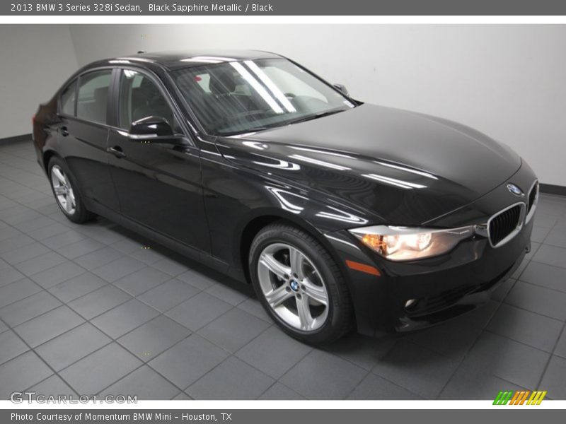 Black Sapphire Metallic / Black 2013 BMW 3 Series 328i Sedan