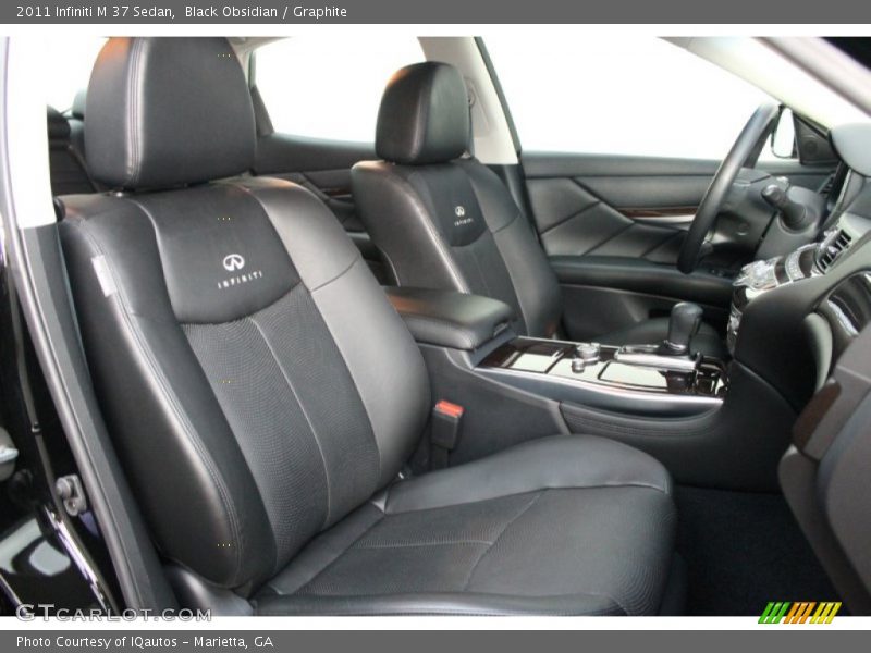 Black Obsidian / Graphite 2011 Infiniti M 37 Sedan