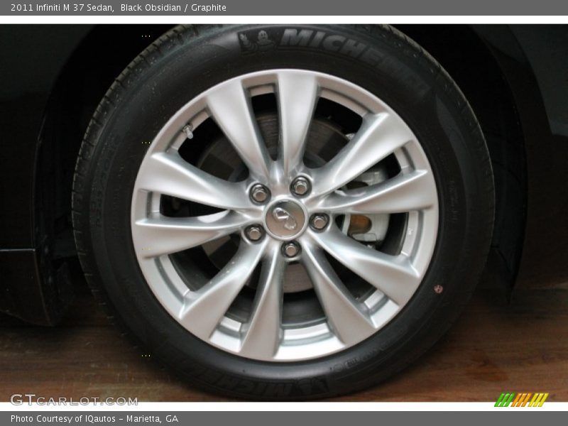 Black Obsidian / Graphite 2011 Infiniti M 37 Sedan