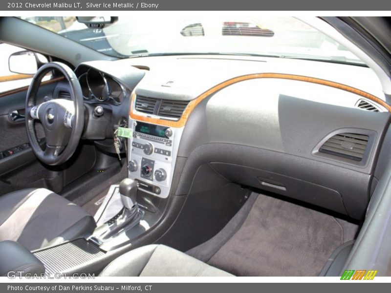 Silver Ice Metallic / Ebony 2012 Chevrolet Malibu LT