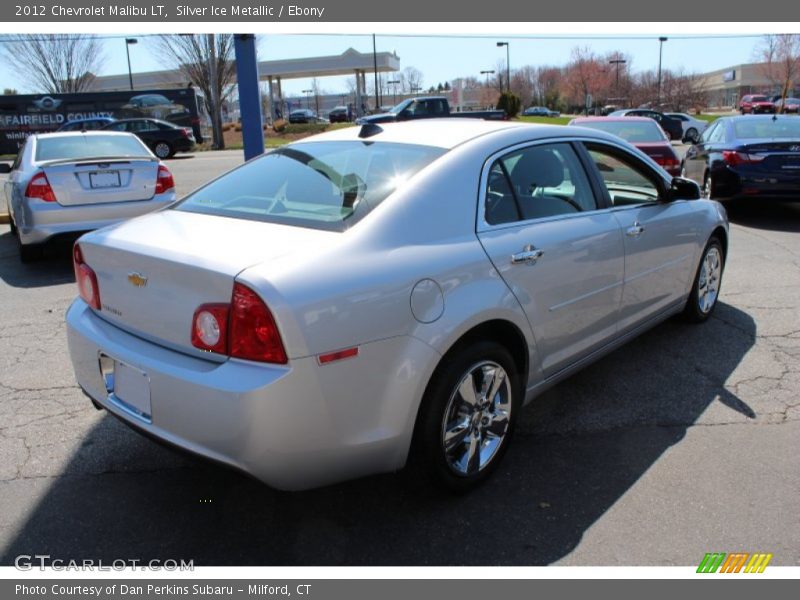 Silver Ice Metallic / Ebony 2012 Chevrolet Malibu LT