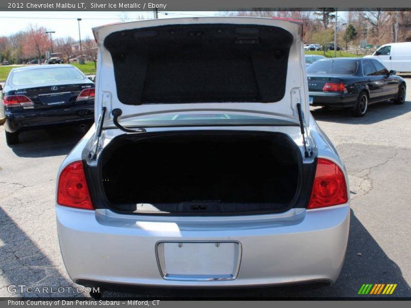 Silver Ice Metallic / Ebony 2012 Chevrolet Malibu LT