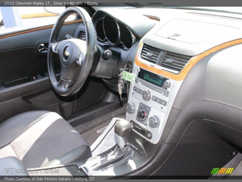 Silver Ice Metallic / Ebony 2012 Chevrolet Malibu LT