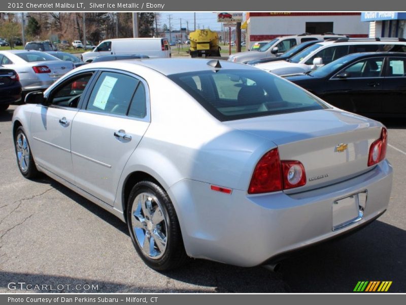 Silver Ice Metallic / Ebony 2012 Chevrolet Malibu LT