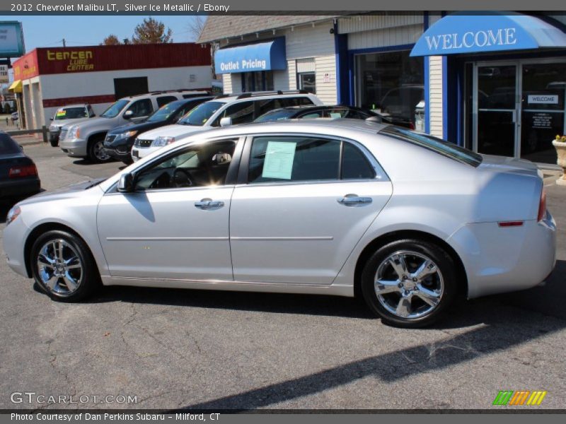 Silver Ice Metallic / Ebony 2012 Chevrolet Malibu LT