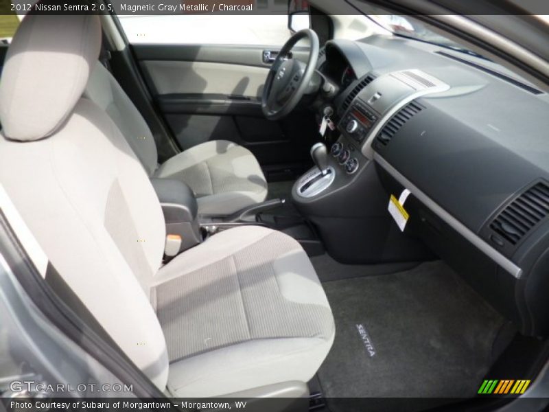 Magnetic Gray Metallic / Charcoal 2012 Nissan Sentra 2.0 S