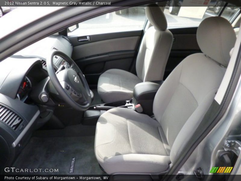 Magnetic Gray Metallic / Charcoal 2012 Nissan Sentra 2.0 S